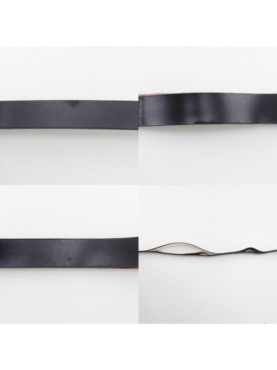 Bvlgari Double Wrap Calf Leather Black \' Belt main image 7